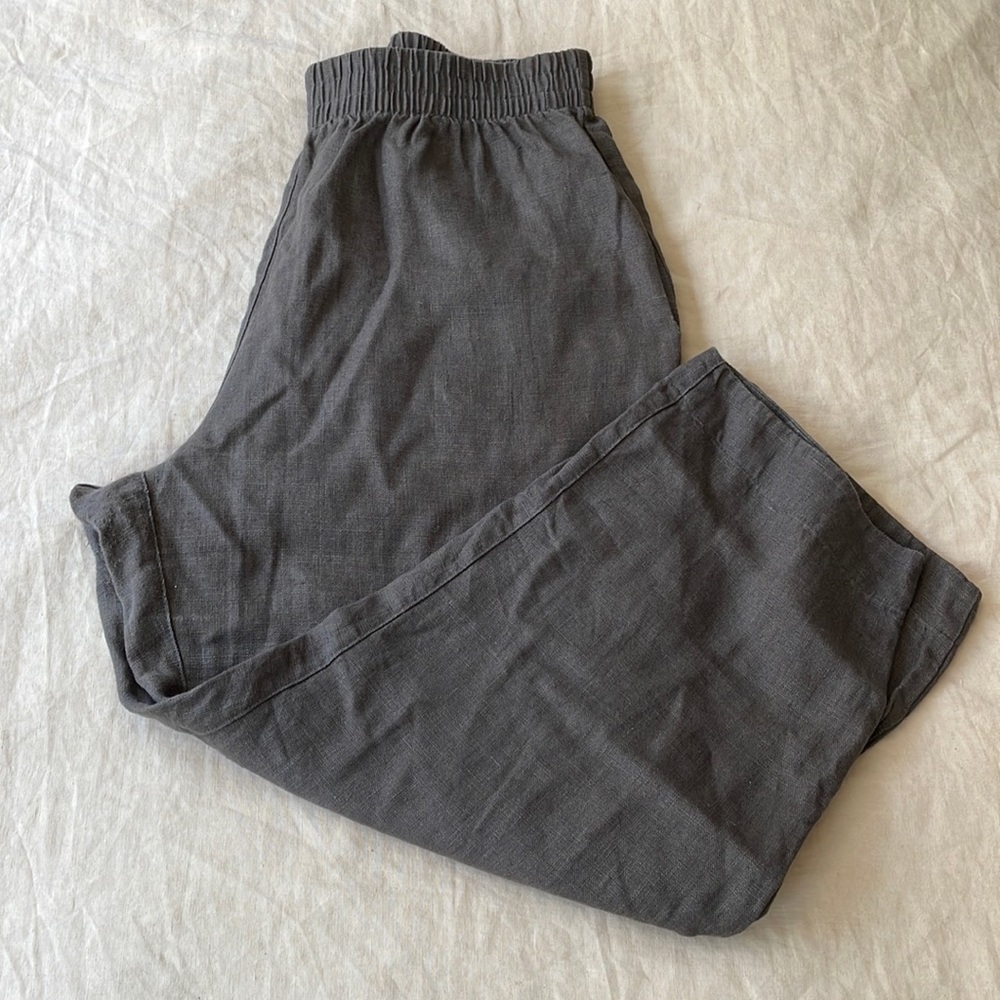Beaton linen bobbi pant